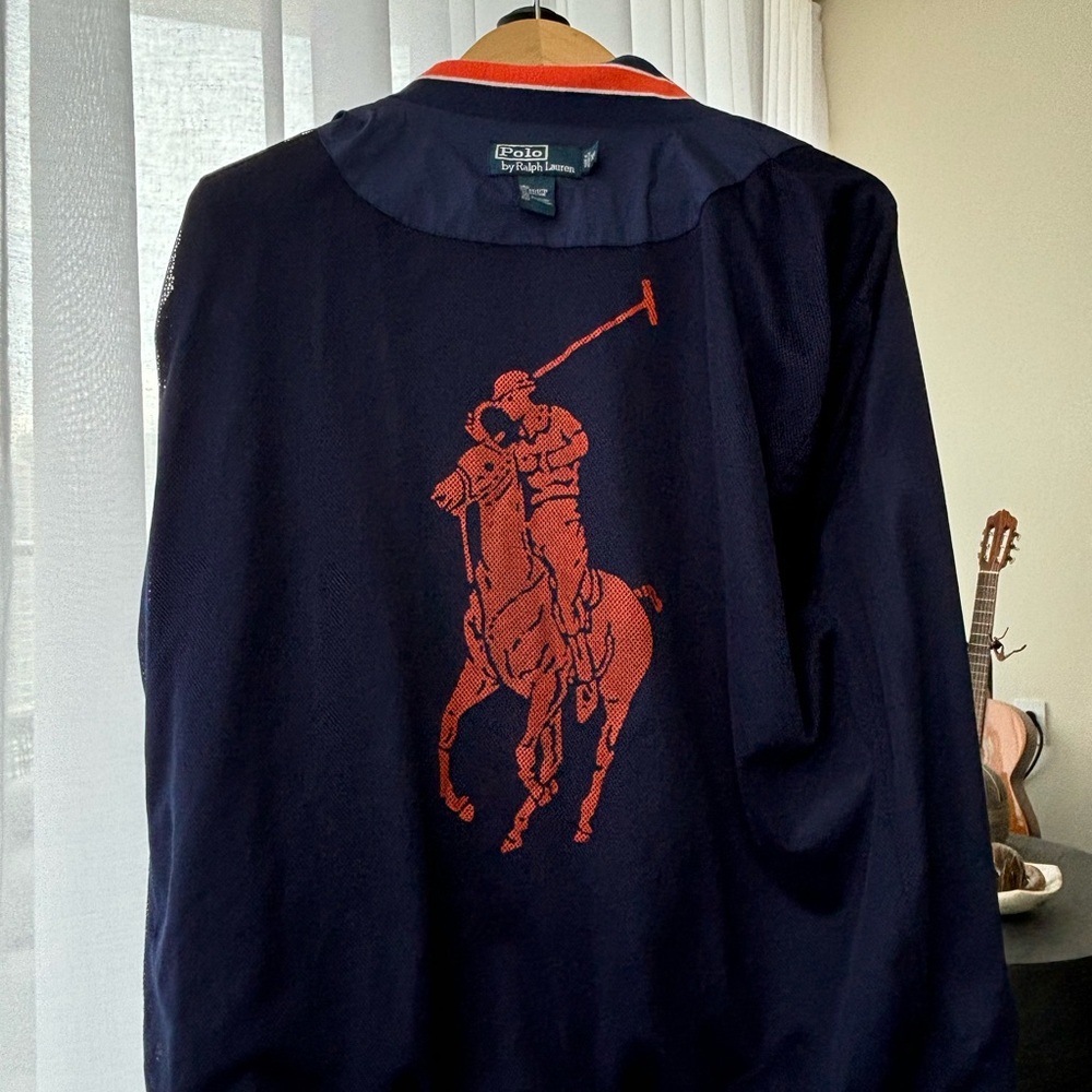 Ralph Lauren Polo Shirt in Blue and Orange